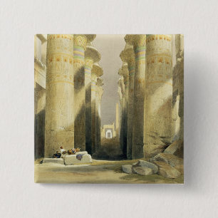 Central Avenue of the Great Hall of Columns, Karna 15 Cm Square Badge