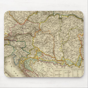 Central Balkan Peninsula Austria Hungary Mouse Mat