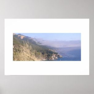 Central California Coastline Poster