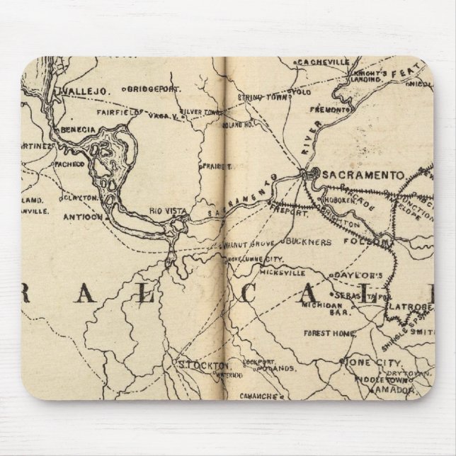 Central California Mouse Mat (Front)