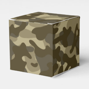 Central Camouflage Favour Box