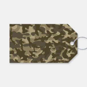 Central Camouflage Gift Tags