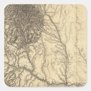 Central Colorado 3 Square Sticker