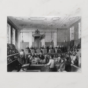 Central Criminal Court, The Old Bailey Postcard