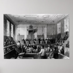 Central Criminal Court, The Old Bailey Poster