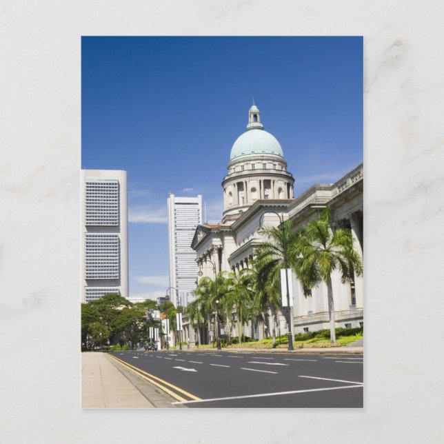 Central district of Singapore Postcard (Front)