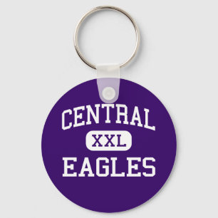 Central - eagles - High School - Omaha Nebraska Key Ring