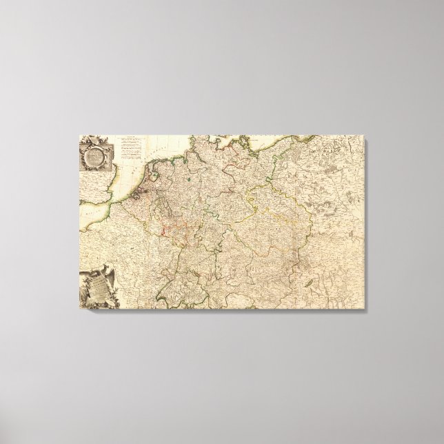 Central Europe Canvas Print (Front)