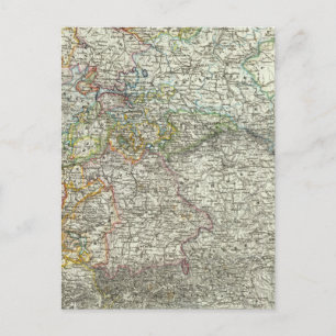 Central Europe, Germany, Poland Postcard