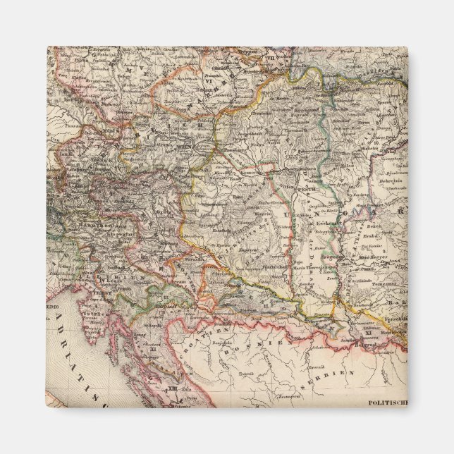 Central Europe Magnet (Front)