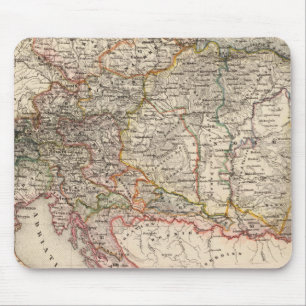 Central Europe Mouse Mat