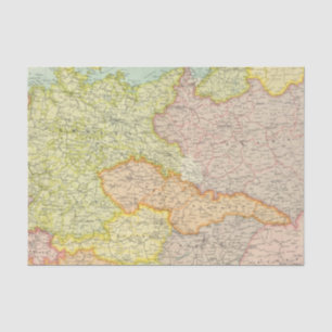 Central European states political Tissue Paper