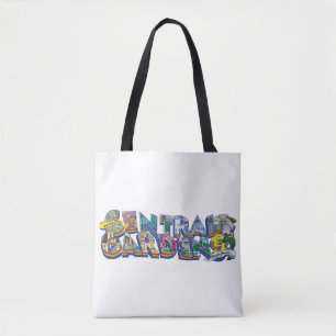 Central Gardens Mural Tote Bag