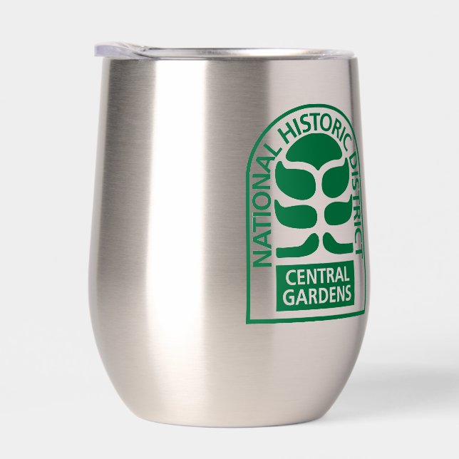 Central Gardens Wine Tumbler (Right)