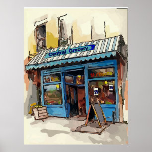 Central Grocery,French Quarter Poster