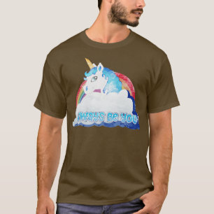 Central Intelligence Unicorn Faded as worn T-Shirt