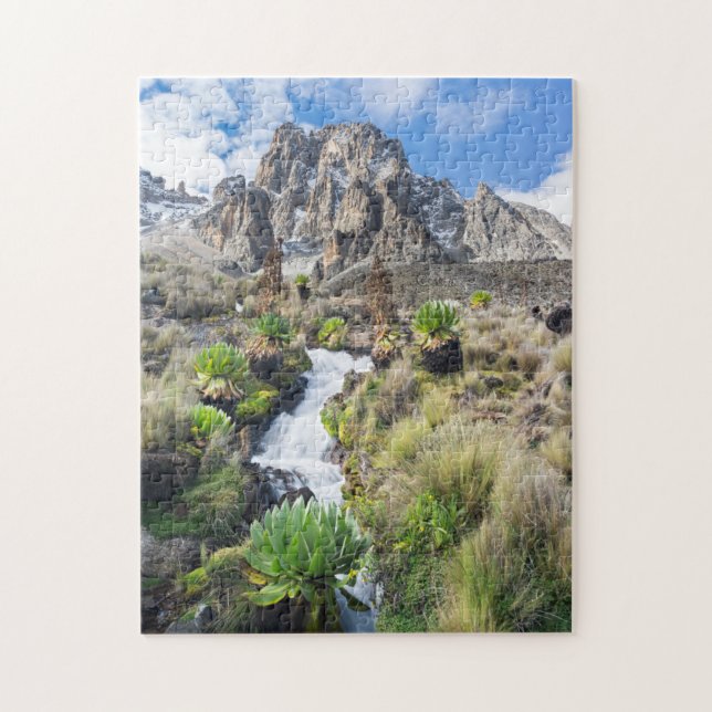 Central Mount Kenya National Park Jigsaw Puzzle (Vertical)
