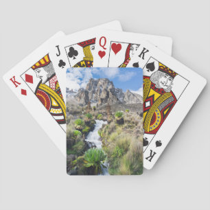Central Mount Kenya National Park Playing Cards