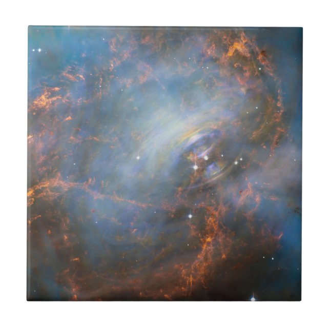Central Neutron Star In The Crab Nebula. Tile (Front)