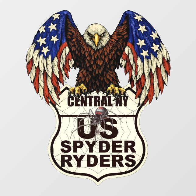 Central New York Chapter - Decal Eagle Logo (Sheet)