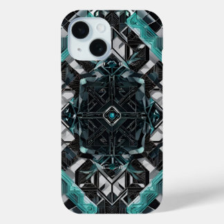 Central Nexus: Onyx Command Unit iPhone 15 Case
