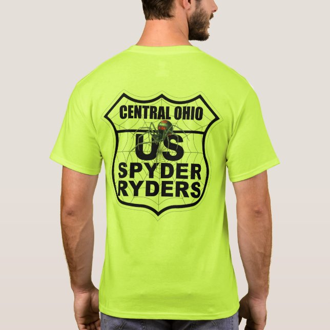Central Ohio Chapter - Logo 2-Sided Trans T-Shirt (Back)