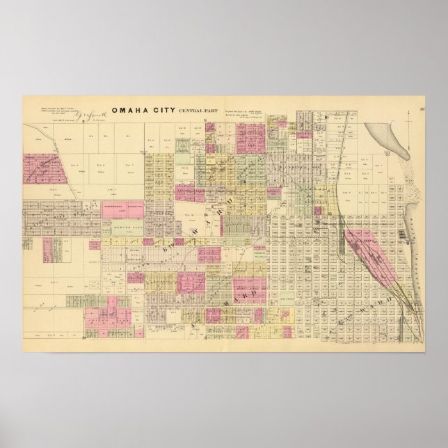 Central Omaha, Nebraska Poster (Front)