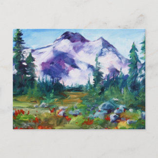 central Oregon Indian Paintbrush Postcard