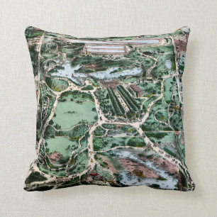 CENTRAL PARK, 1860 CUSHION
