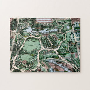 CENTRAL PARK, 1860 JIGSAW PUZZLE