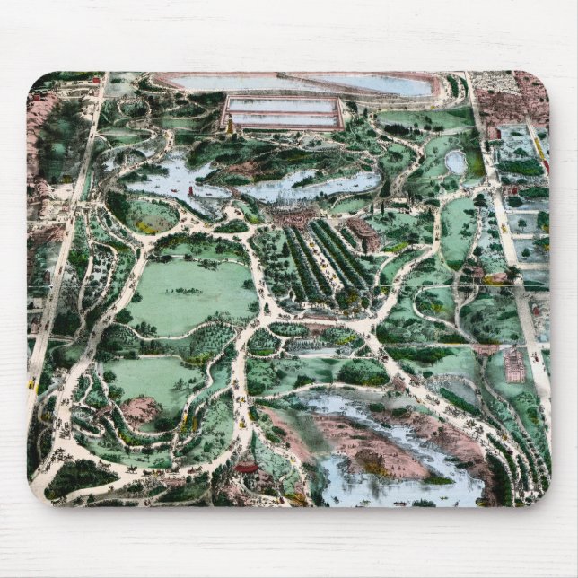 CENTRAL PARK, 1860 MOUSE MAT (Front)