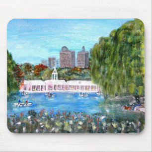 Central Park Boat House Mouse Mat