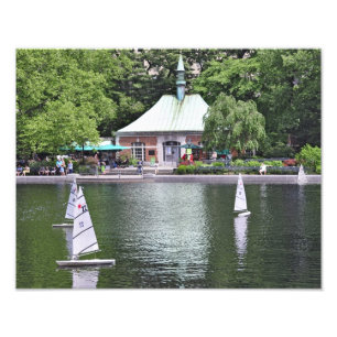 Central Park Boat Pond Photo Print