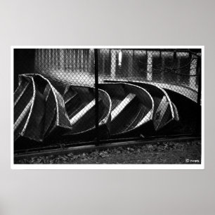 Central Park Boats Poster