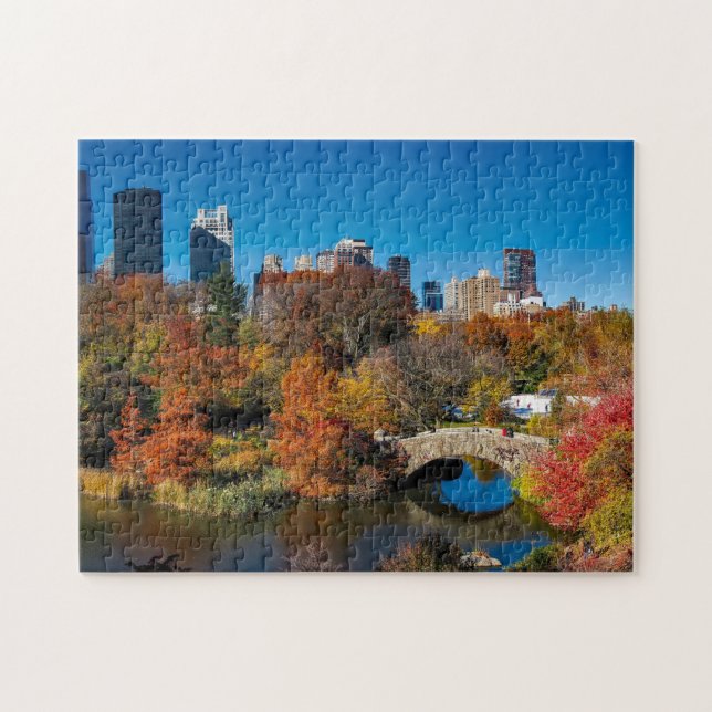 Central Park Bridge Jigsaw Puzzle (Horizontal)