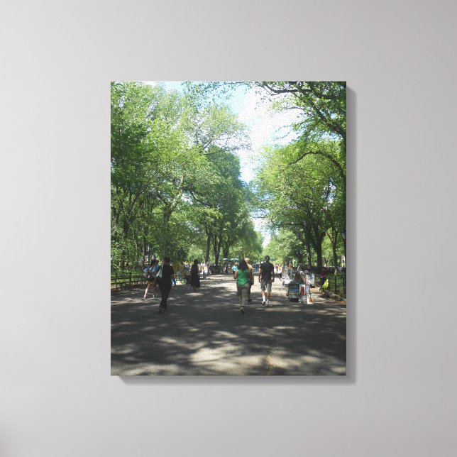 Central Park Canvas Print (Front)