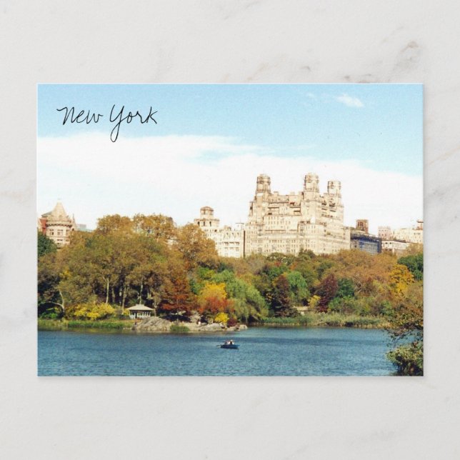 central park colours postcard (Front)