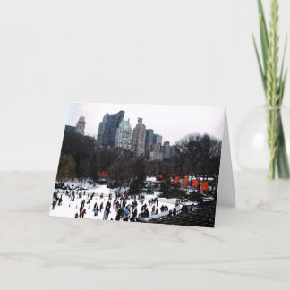 Central Park Gates Holiday Card