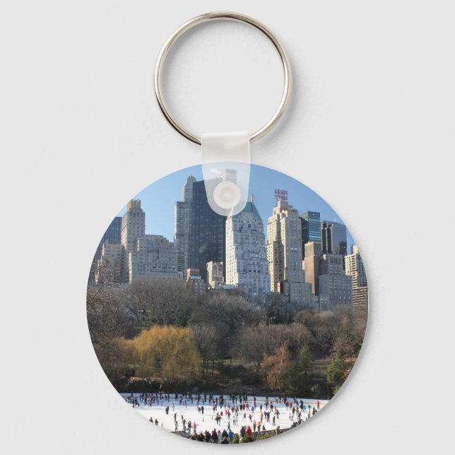 Central Park Ice Rink Key Ring (Front)
