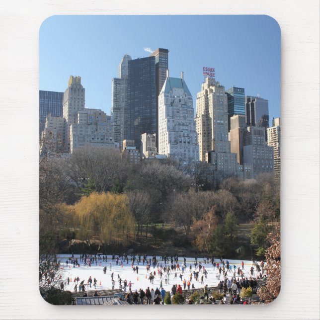 Central Park Ice Rink Mouse Mat (Front)
