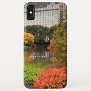 Central Park in Autumn custom name phone cases