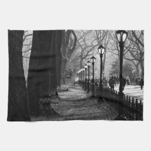 Central Park in New York City Tea Towel