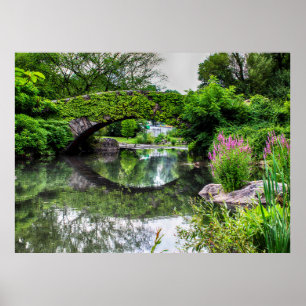 Central Park Landscape Photo Poster
