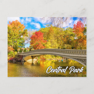 Central Park, Manhattan, New York, USA Postcard