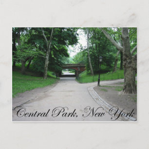 Central Park, New York 2 Postcard