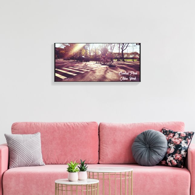 CENTRAL PARK NEW YORK   CANVAS PRINT (Insitu(LivingRoom))
