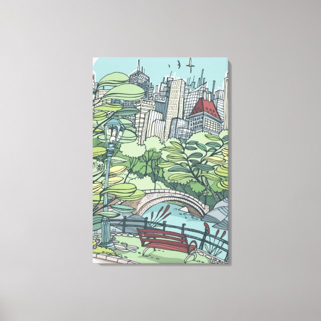 Central Park | New York City, NY Canvas Print (Front)