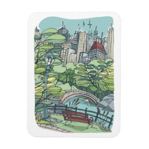 Central Park New York City, NY Magnet