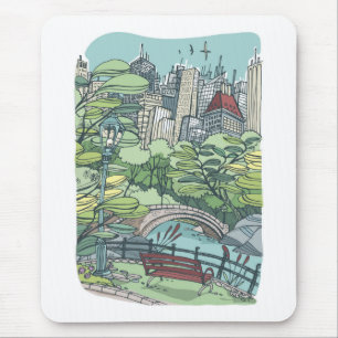 Central Park   New York City, NY Mouse Mat