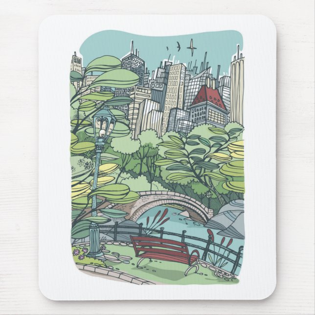 Central Park | New York City, NY Mouse Mat (Front)